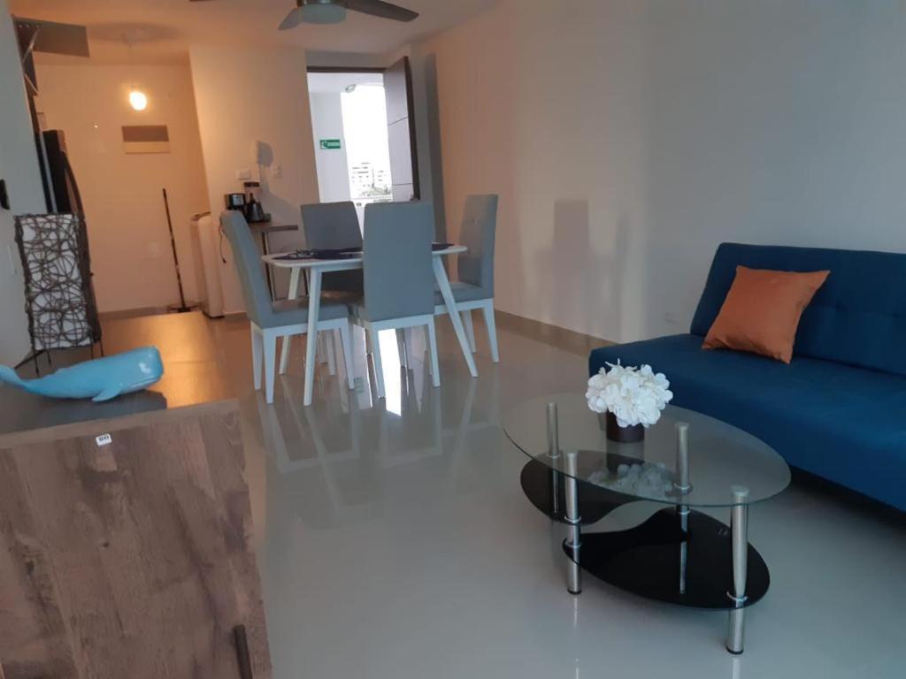 Apartmán Santa Marta Rodadero Sur Playa Salguero A 200 Mts Del Mar Exteriér fotografie