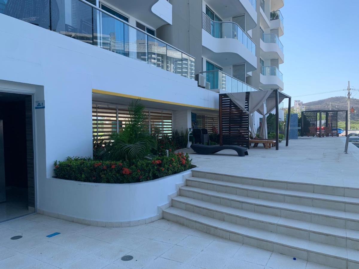 Apartmán Santa Marta Rodadero Sur Playa Salguero A 200 Mts Del Mar Exteriér fotografie