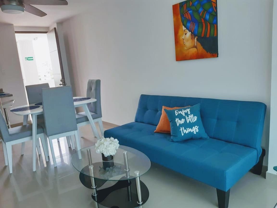 Apartmán Santa Marta Rodadero Sur Playa Salguero A 200 Mts Del Mar Exteriér fotografie